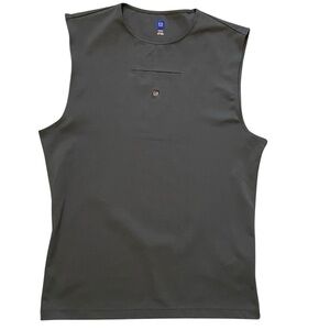 GAP YZY Sleeveless Athletic Tank Top Men’s Medium Charcoal Minimalist
